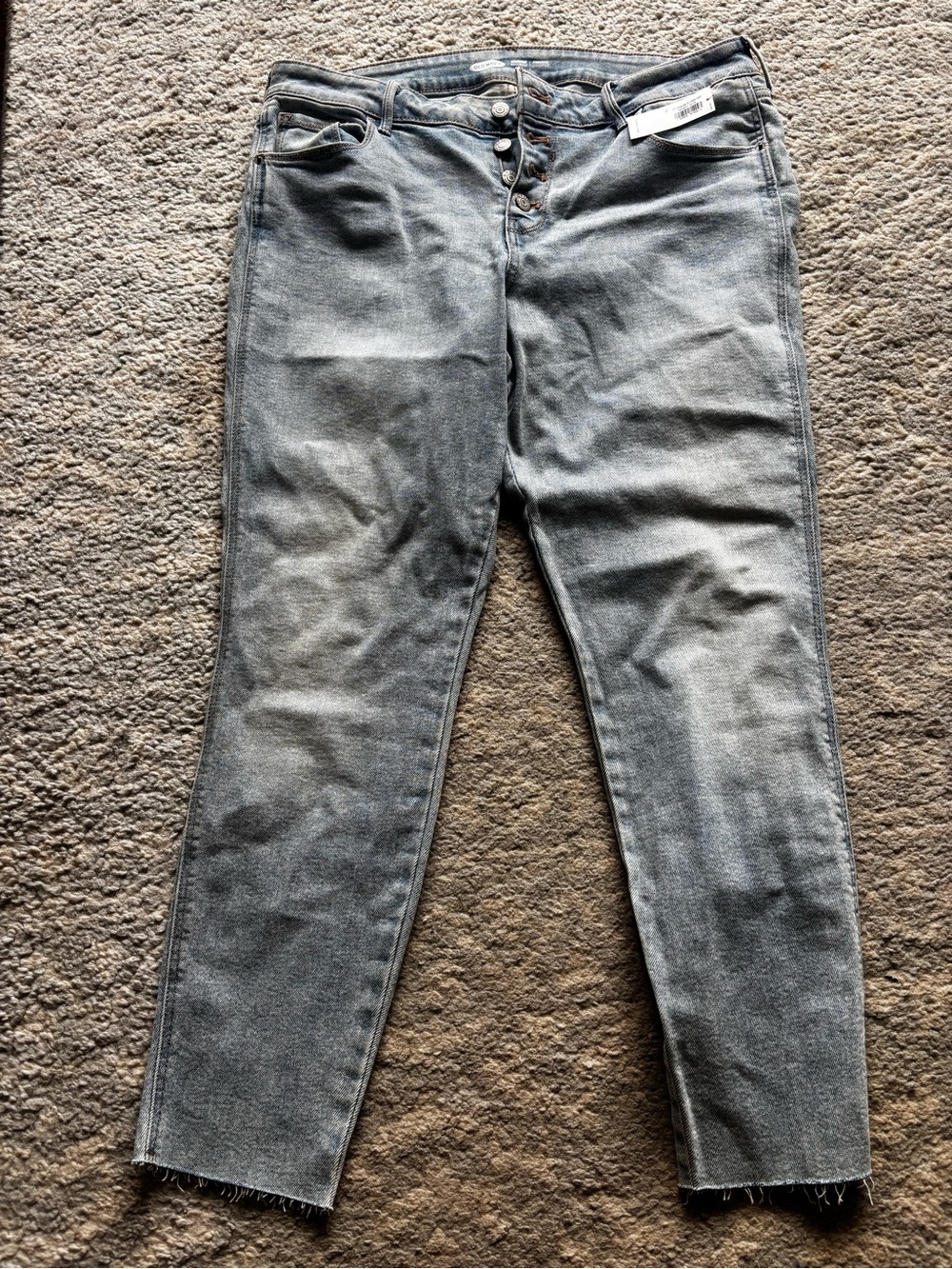 Rockstar Old Navy size 14 button fly - Picture 2 of 3